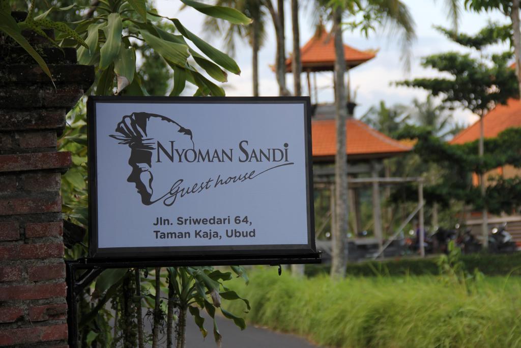 Nyoman Sandi Guest House Ubud Eksteriør billede
